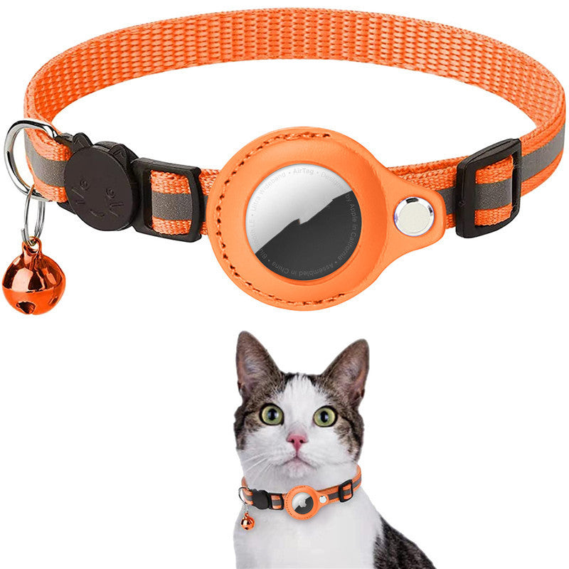 Coleira Inteligente com Suporte AirTag  Segurança e Localização para Pets