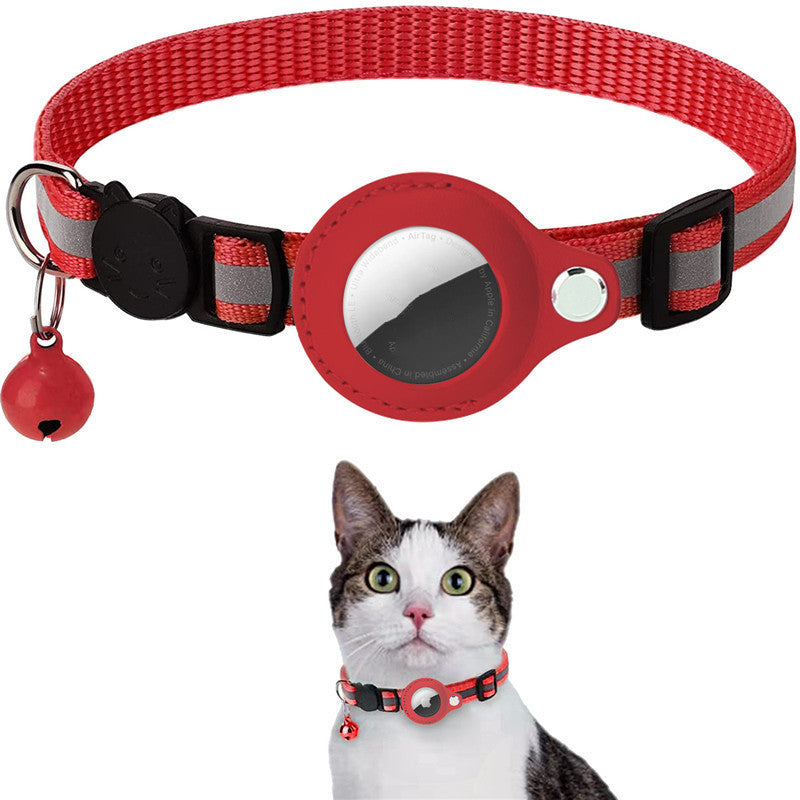 Coleira Inteligente com Suporte AirTag  Segurança e Localização para Pets
